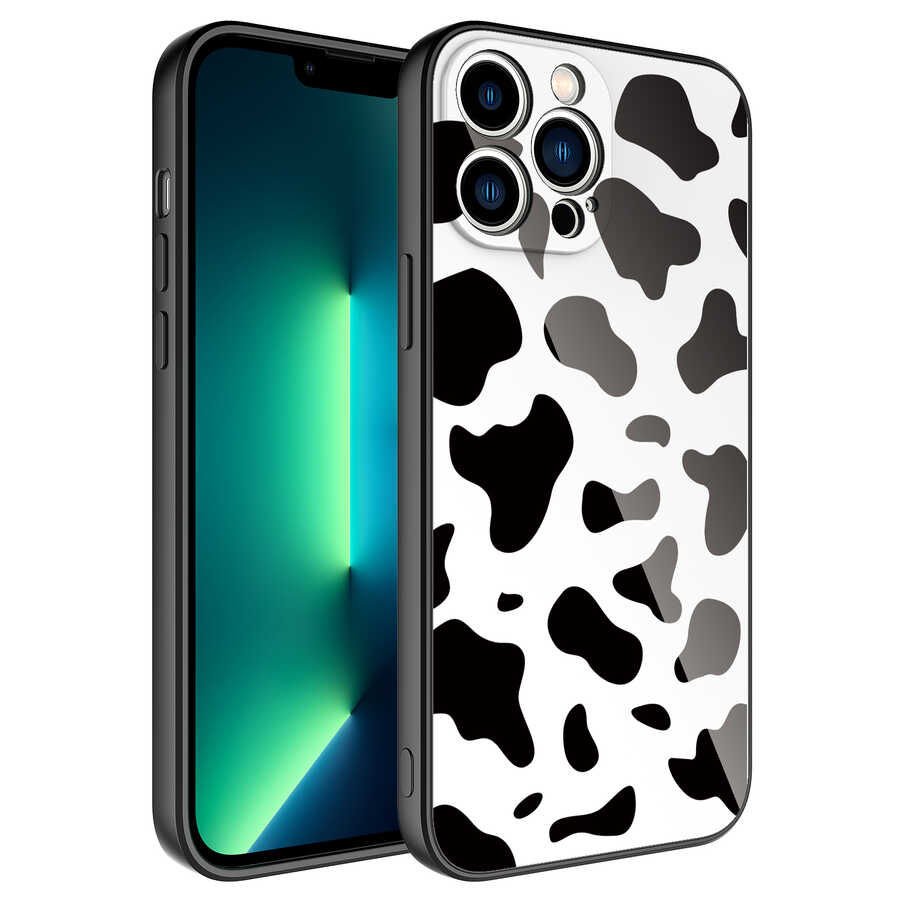 iPhone 11 Pro Max Kılıf Kamera Korumalı Desenli Sert Silikon Epoksi Kapak