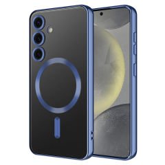 Samsung Galaxy S24 Plus Kılıf Kamera Korumalı Kablosuz Wireless Şarj Özellikli Demre Kapak