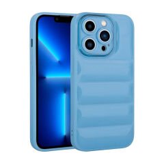 iPhone 12 Pro Max Kılıf Kamera Korumalı Parlak Airbag'li Galya Kapak