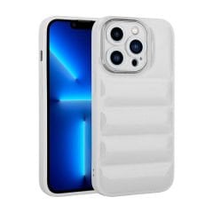 iPhone 12 Pro Max Kılıf Kamera Korumalı Parlak Airbag'li Galya Kapak