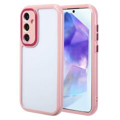 Samsung Galaxy A55 Kılıf Kamera Korumalı Renkli Kenar ve Çerçeve Tasarımlı Vitamin Kapak