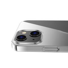 iPhone 15 Kılıf Vonn Ultra İnce Sert Kamera Çıkıntılı Şeffaf Vonn Kapak