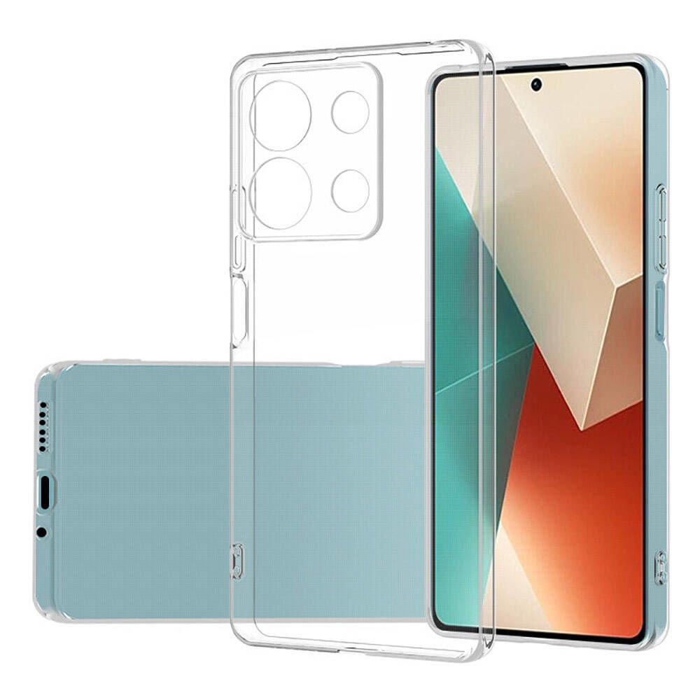 Xiaomi Redmi Note 13 Pro 5G Kılıf Kamera Korumali Süper Silikon Kapak