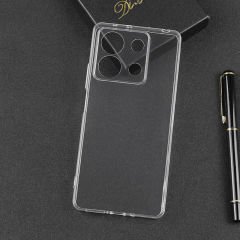 Xiaomi Redmi Note 13 Pro 5G Kılıf Kamera Korumali Süper Silikon Kapak