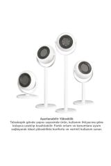 Ayaklı Isıtıcı Fan 800W | Sessiz Çalışma | Hızlı Isıtma | Aşırı Isınma Koruma