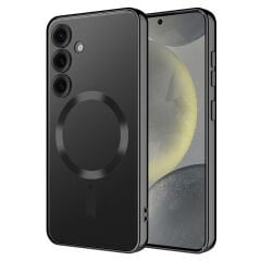 Samsung Galaxy S24 Kılıf Kamera Korumalı Kablosuz Wireless Şarj Özellikli Demre Kapak