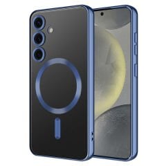 Samsung Galaxy S24 Kılıf Kamera Korumalı Kablosuz Wireless Şarj Özellikli Demre Kapak