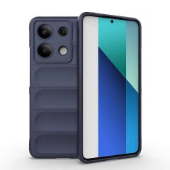 Xiaomi Redmi Note 13 4G Kılıf Esnek TPU Oyuklu Arka Yüzey Tasarımlı Etnik Silikon Kapak