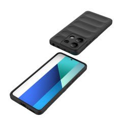 Xiaomi Redmi Note 13 4G Kılıf Esnek TPU Oyuklu Arka Yüzey Tasarımlı Etnik Silikon Kapak