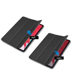 Honor X8 Smart Cover Standlı 1-1 Kılıf