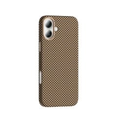 iPhone 16 Plus Kılıf Kablosuz Şarj Özellikli Karbon Fiber Görünümlü Gros Kapak