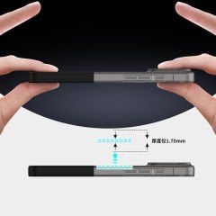 iPhone 16 Pro Max Kablosuz Şarj Destekli Kılıf Mıknatıslı Duble Kapak