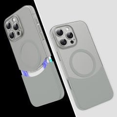 iPhone 16 Pro Max Kablosuz Şarj Destekli Kılıf Mıknatıslı Duble Kapak