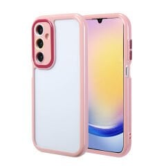 Samsung Galaxy A25 Kılıf Kamera Korumalı Renkli Kenar ve Çerçeve Tasarımlı Vitamin Kapak