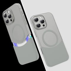 iPhone 16 Pro Kablosuz Şarj Destekli Kılıf Mıknatıslı Duble Kapak