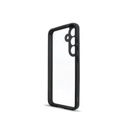 Samsung Galaxy S24 Plus Kılıf Kamera Korumalı Şeffaf Arka Yüzey New Roll Kapak