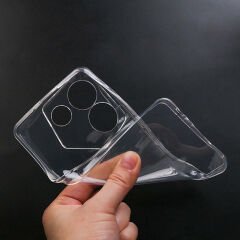 Tecno Camon 20 Pro 4G Kılıf Kamera Korumali Süper Silikon Kapak