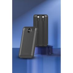 TRM-1015 10000 Mah 2 Çıkışlı 22.5W Hızlı Şarj Dijital Göstergeli Powerbank