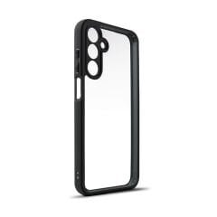 Samsung Galaxy A15 Kılıf Kamera Korumalı Şeffaf Arka Yüzey New Roll Kapak