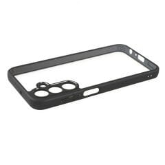 Samsung Galaxy A15 Kılıf Kamera Korumalı Şeffaf Arka Yüzey New Roll Kapak