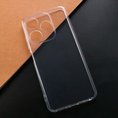 Tecno Spark 10C Kılıf Kamera Korumali Süper Silikon Kapak