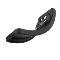 Xiaomi Mi 14 Ultra Kılıf Esnek TPU Oyuklu Arka Yüzey Tasarımlı Etnik Silikon Kapak