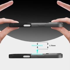 iPhone 16 Kablosuz Şarj Destekli Kılıf Mıknatıslı Duble Kapak