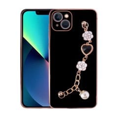 iPhone 14 Plus Kılıf El Tutamaçlı Kamera Korumalı Taka Silikon Kapak