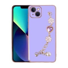 iPhone 14 Plus Kılıf El Tutamaçlı Kamera Korumalı Taka Silikon Kapak