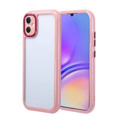 Samsung Galaxy A05 Kılıf Kamera Korumalı Renkli Kenar ve Çerçeve Tasarımlı Vitamin Kapak