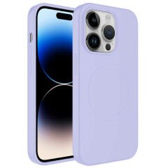 iPhone 11 Pro Max Kılıf Magsafe Wireless Şarj Özellikli Pastel Renk Silikon Plas Kapak