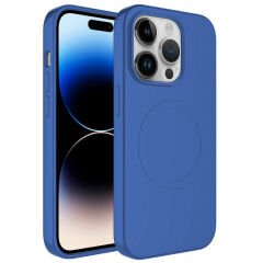 iPhone 11 Pro Max Kılıf Magsafe Wireless Şarj Özellikli Pastel Renk Silikon Plas Kapak