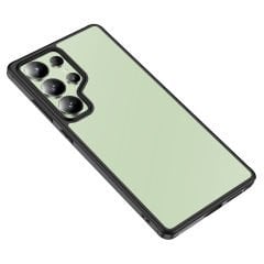 Samsung Galaxy S25 Ultra Kılıf Kamera Korumalı Şeffaf Arka Yüzey New Roll Kapak