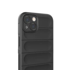 iPhone 13 Kılıf Esnek TPU Oyuklu Arka Yüzey Tasarımlı Etnik Silikon Kapak