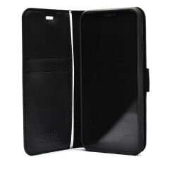 iPhone 13 Mini Kılıf Kar Deluxe Kapaklı Kılıf