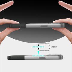 iPhone 14 Pro Max Kablosuz Şarj Destekli Kılıf Mıknatıslı Duble Kapak