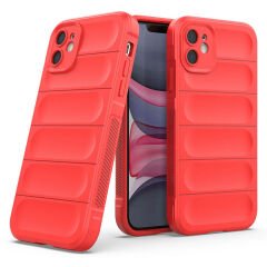 iPhone 11 Kılıf Esnek TPU Oyuklu Arka Yüzey Tasarımlı Etnik Silikon Kapak