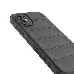 iPhone 11 Kılıf Esnek TPU Oyuklu Arka Yüzey Tasarımlı Etnik Silikon Kapak