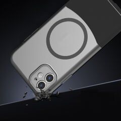 iPhone 11 Kablosuz Şarj Destekli Kılıf Mıknatıslı Duble Kapak