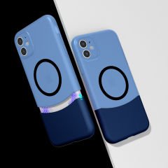 iPhone 11 Kablosuz Şarj Destekli Kılıf Mıknatıslı Duble Kapak