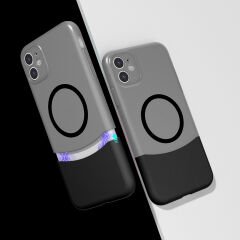 iPhone 11 Kablosuz Şarj Destekli Kılıf Mıknatıslı Duble Kapak