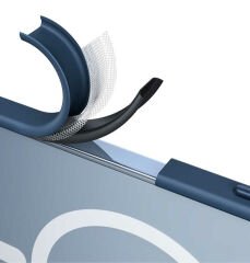 iPhone 12 Kılıf Mokka Wireless Kapak