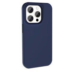 iPhone 15 Pro Kılıf Magsafe Şarj Özellikli Sıvı Teknolojili Silinebilir Sert Lansman Kivi Kapak