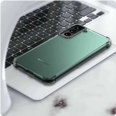 Samsung Galaxy S22 Plus Kılıf Nitro Anti Shock Darbe Emici Köşe Korumalı Şeffaf Silikon Kapak