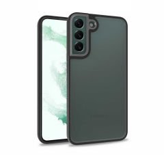 Samsung Galaxy S22 Plus Kılıf Kamera Çıkıntılı Arkası Şeffaf Köşeleri Parlak Renkli Işlemeli Flora Kapak