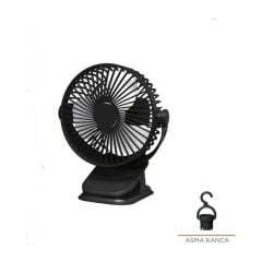 F-15 Mini Fan Vantilatör Asma Apartlı, 800 Mah Şarjlı, Type-C Girişli, Taşınabilir Fan
