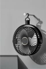 F-15 Mini Fan Vantilatör Asma Apartlı, 800 Mah Şarjlı, Type-C Girişli, Taşınabilir Fan