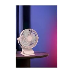 F-15 Mini Fan Vantilatör Asma Apartlı, 800 Mah Şarjlı, Type-C Girişli, Taşınabilir Fan