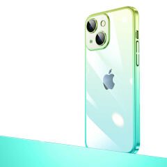 iPhone 14 Plus Kılıf Parlak Renk Geçişli Kamera Korumalı Senkron Kapak