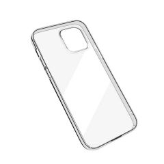 iPhone 12 Kılıf Sert Pürüzsüz Şeffaf Droga Kapak